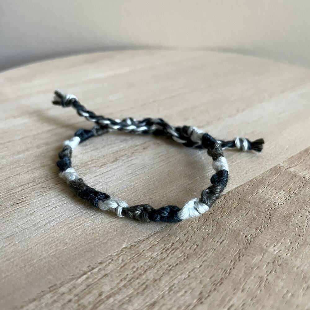 Abra Bracelet anklet trendy comfortable tie embroidery thread woven gift